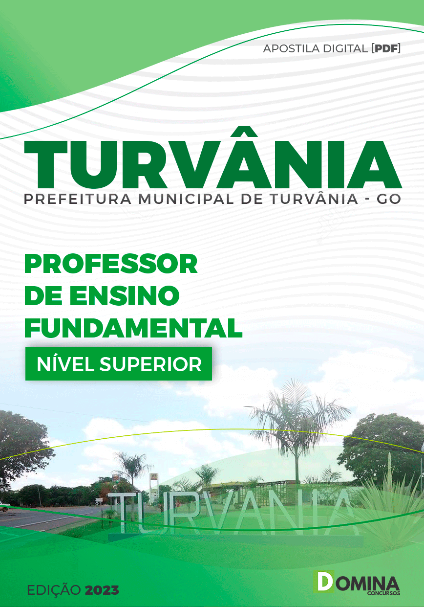 Apostila Pref Turvânia GO 2023 Professor de Ensino Fundamental