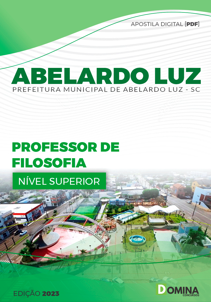 Apostila Pref Abelardo Luz SC 2023 Professor de Filosofia