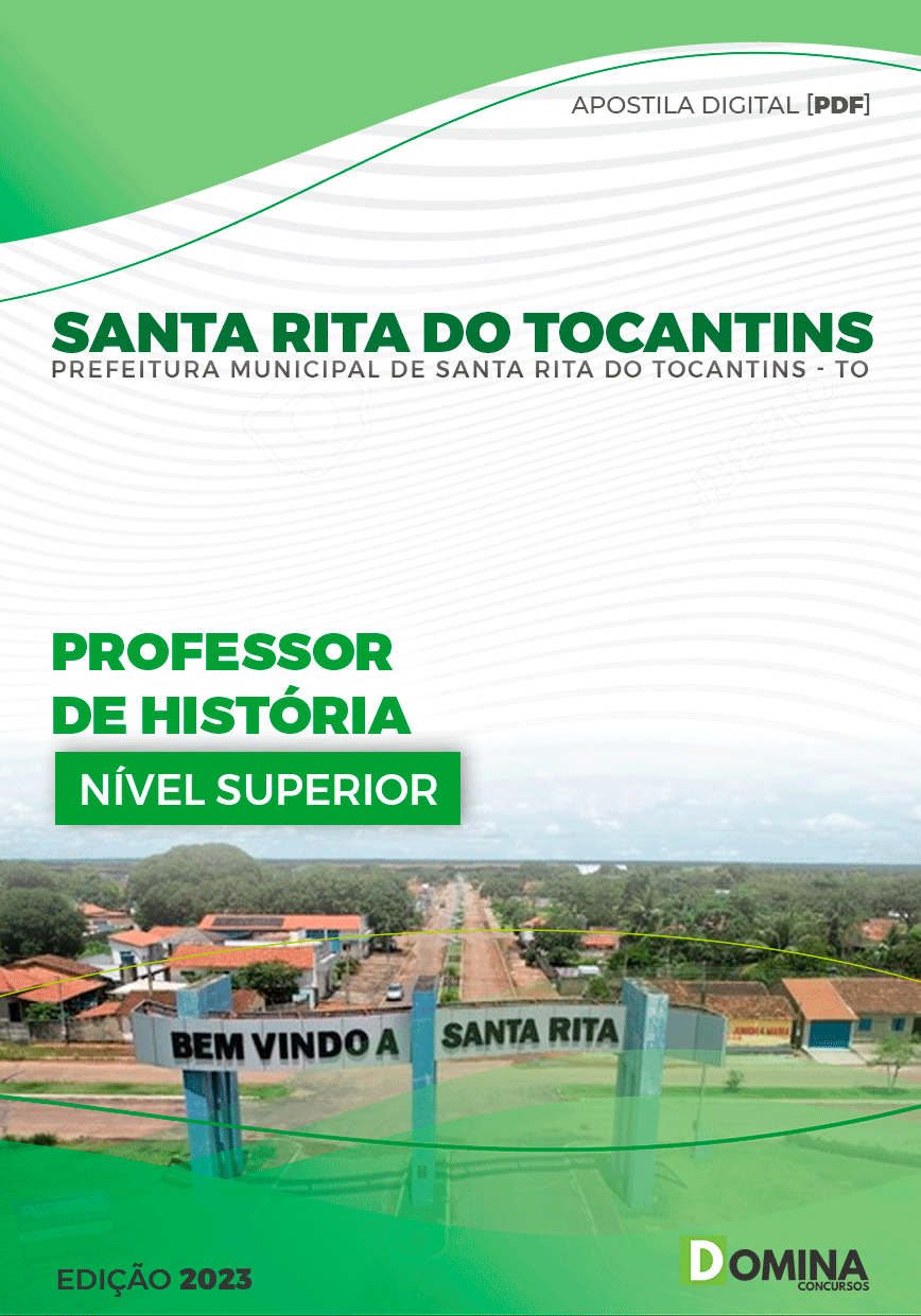 Apostila Pref Santa Rita do Tocantins TO 2023 Professor História
