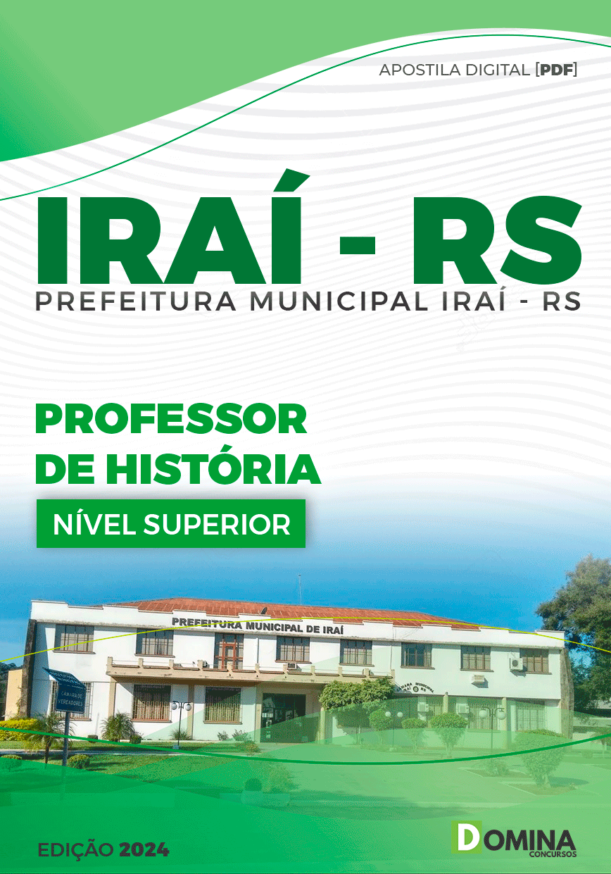 Apostila Pref Iraí RS 2024 Professor de História