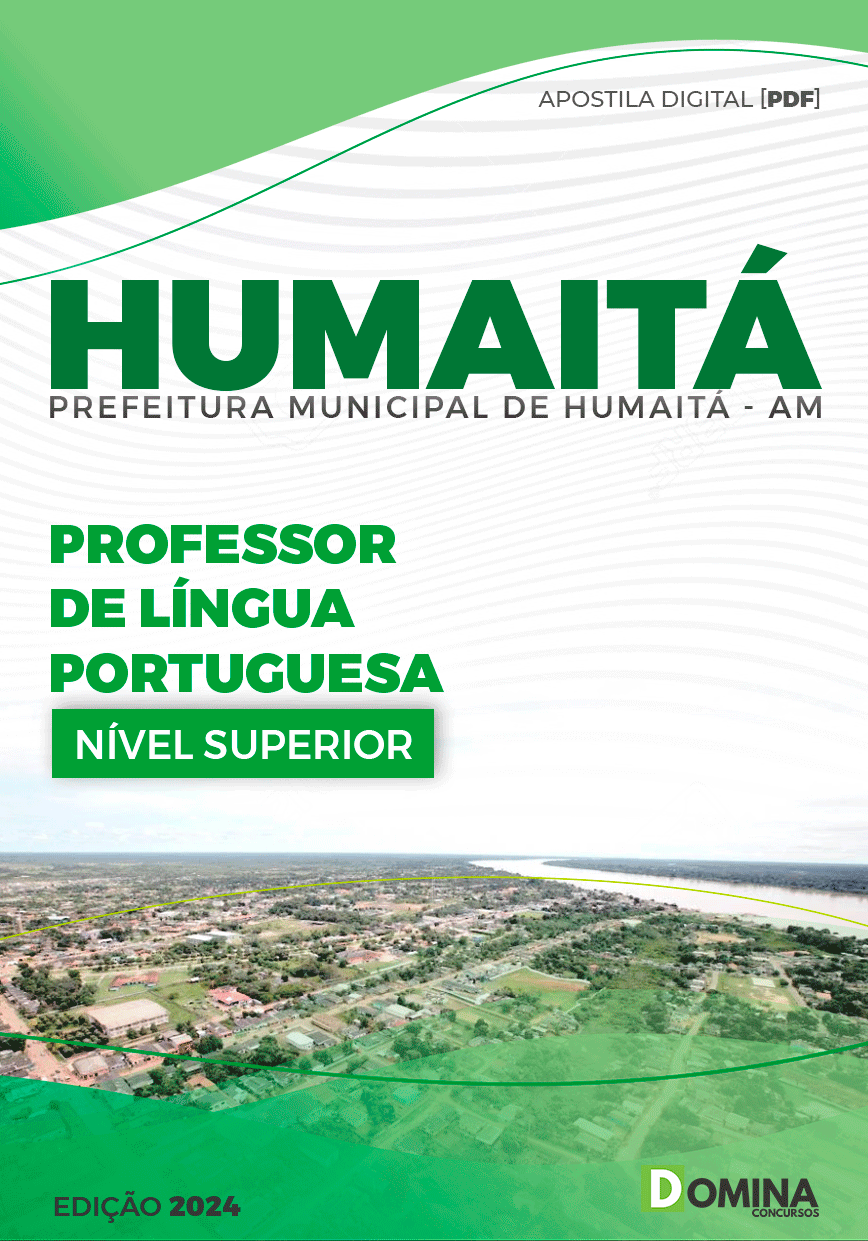 Apostila Pref Humaitá AM 2024 Professor de Português