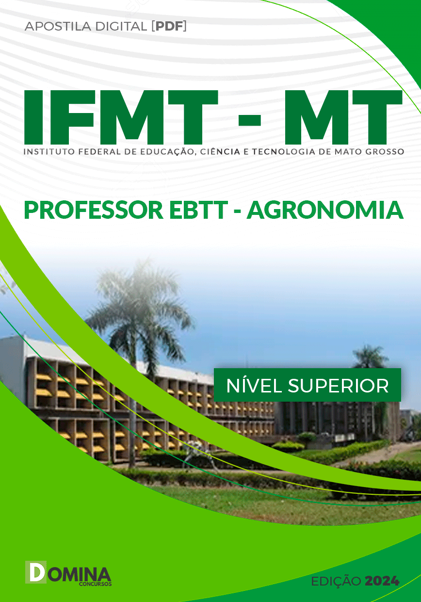 Apostila Concurso IFMT MT 2024 Agronomia