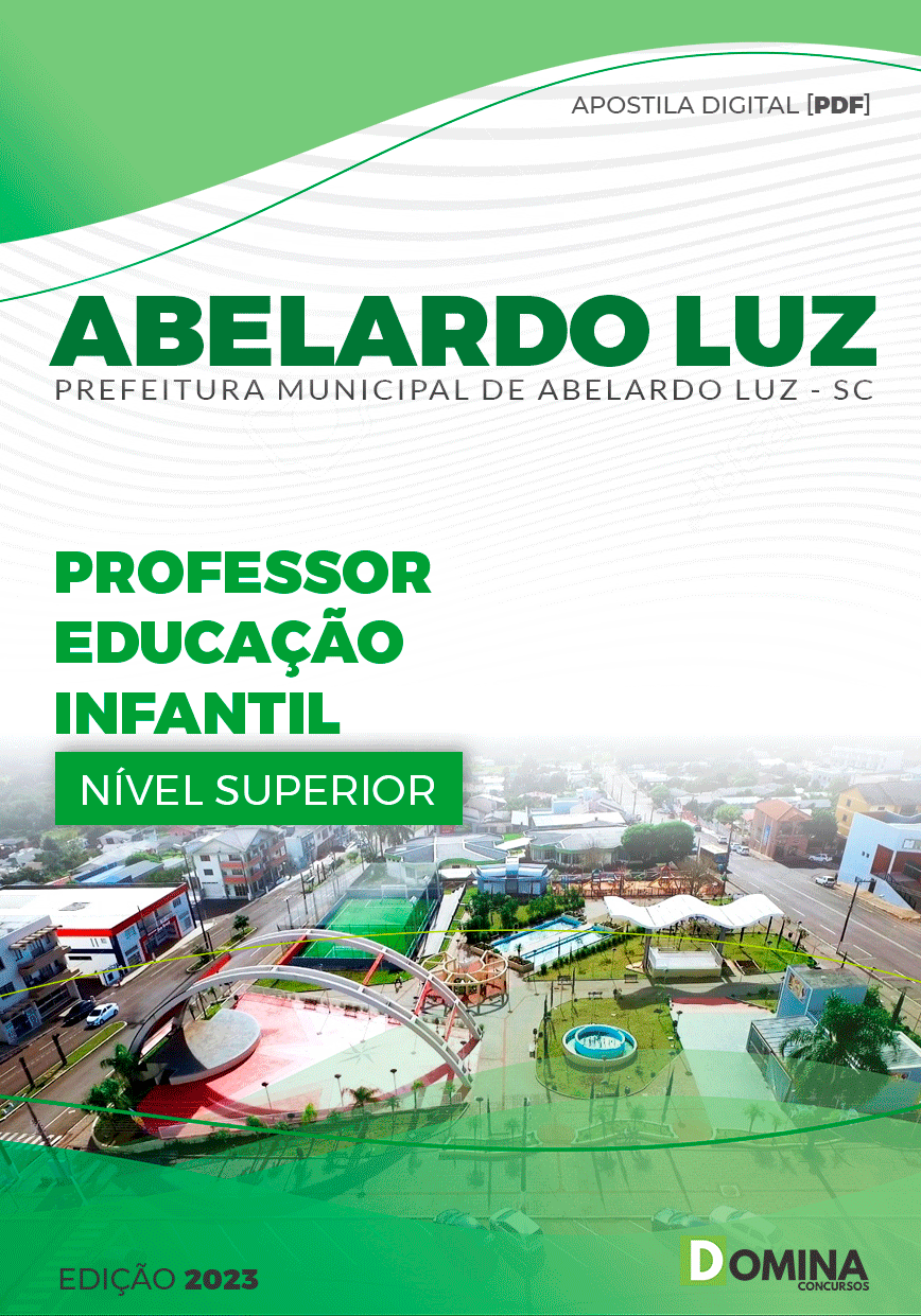 Apostila Pref Abelardo Luz SC 2023 Professor Educação Infantil