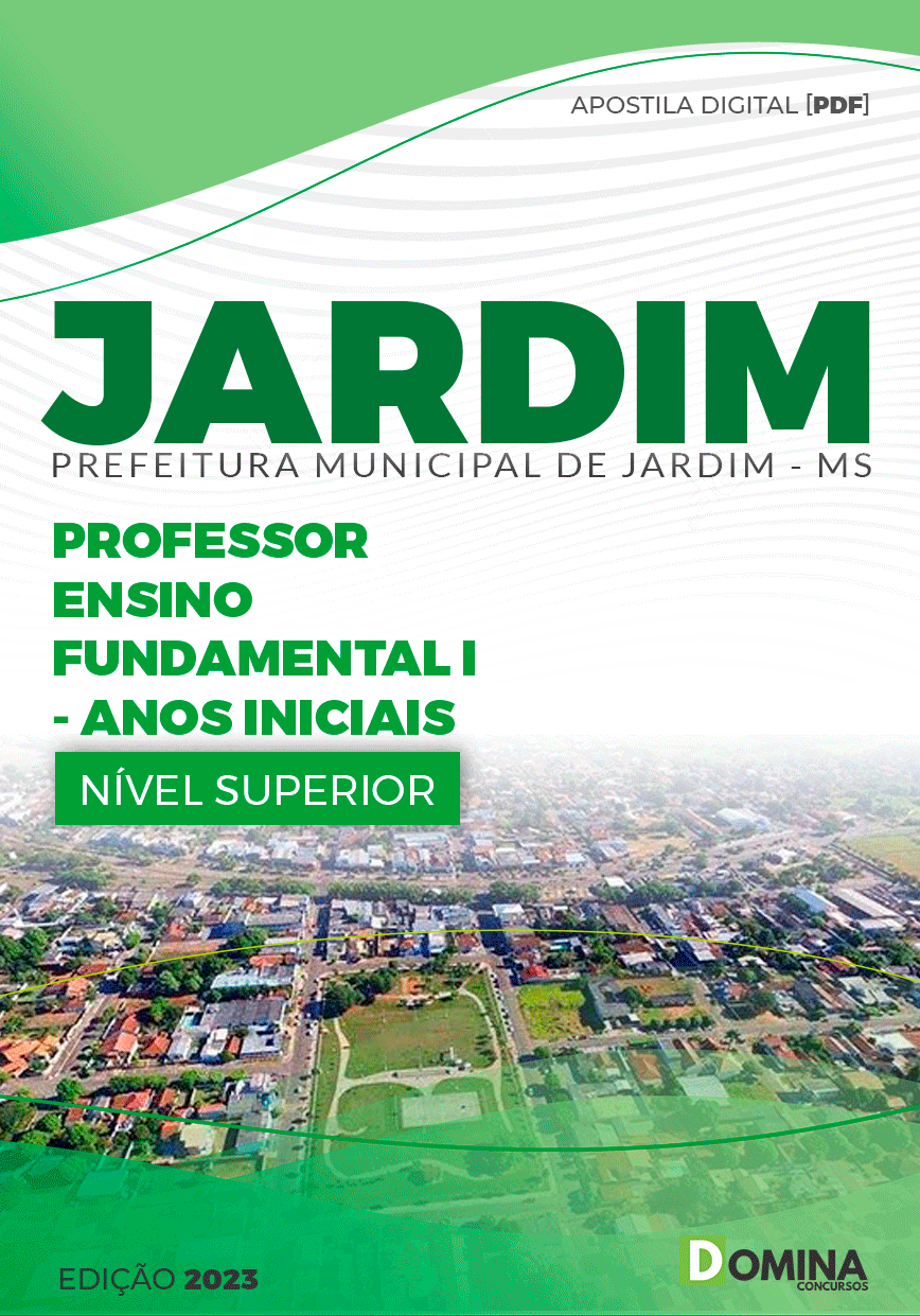Apostila Concurso JARDIM MS 2023 Professor Ensino Fundamental