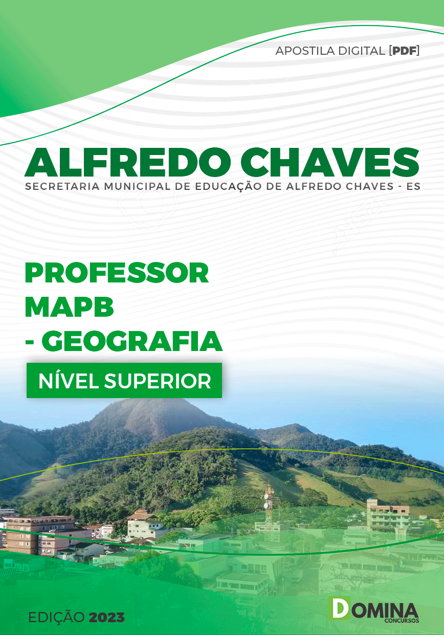 Apostila SME Alfredo Chaves ES 2023 Professor de Geografia