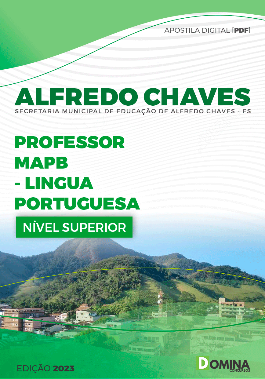 Apostila SME Alfredo Chaves ES 2023 Professor de Português