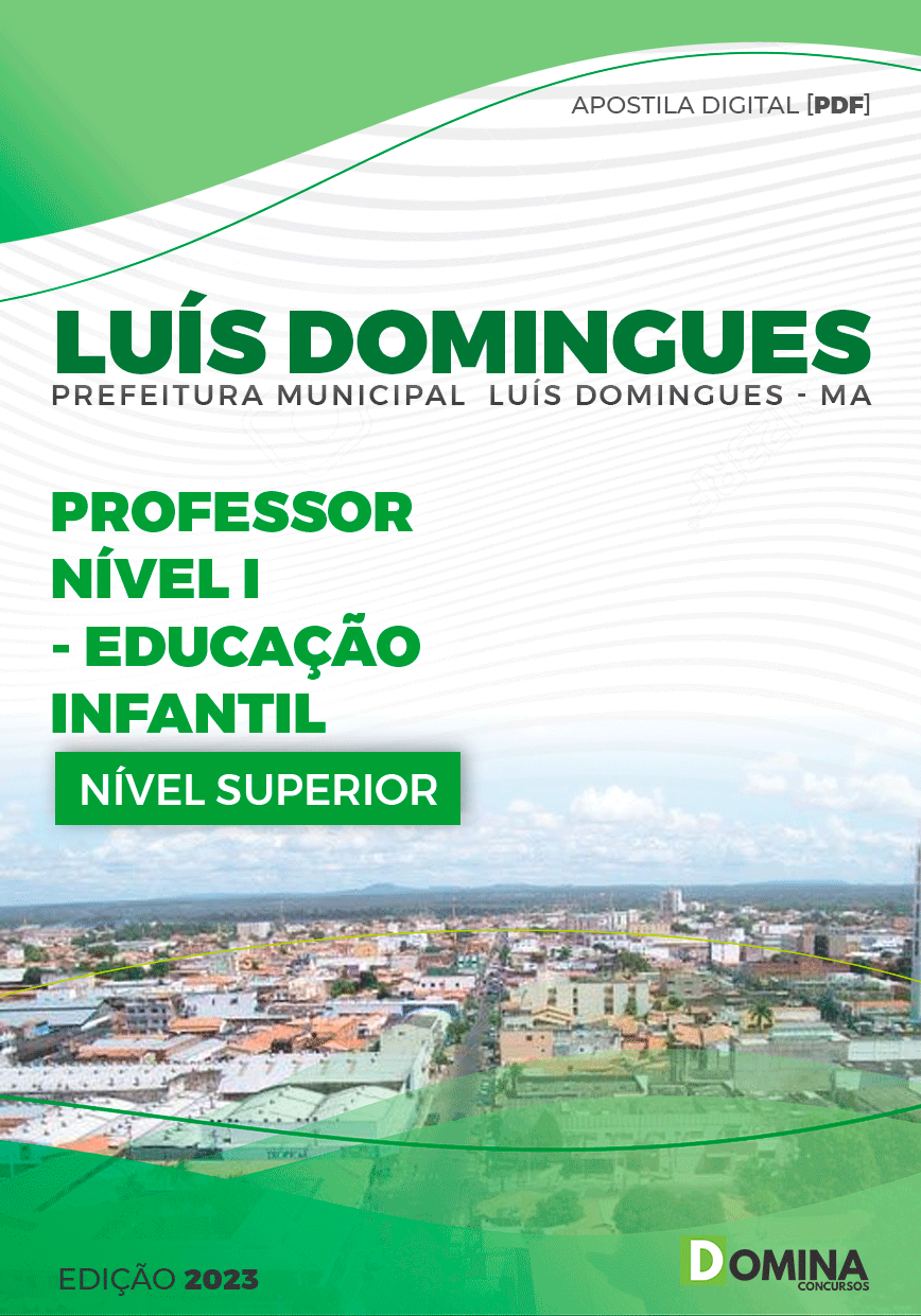 Pref Luís Domingues MA 2023 Professor Educação Infantil