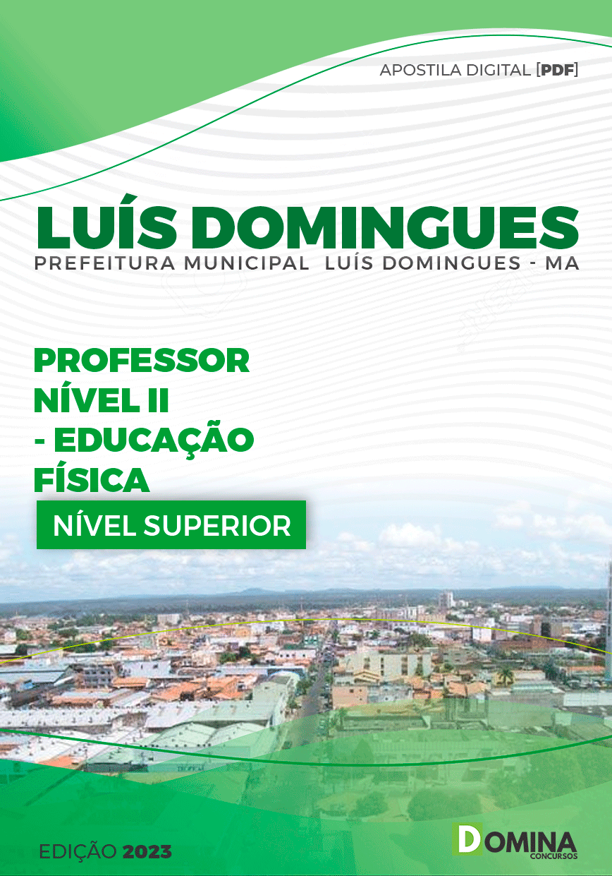 Pref Luís Domingues MA 2023 Professor Educação Física