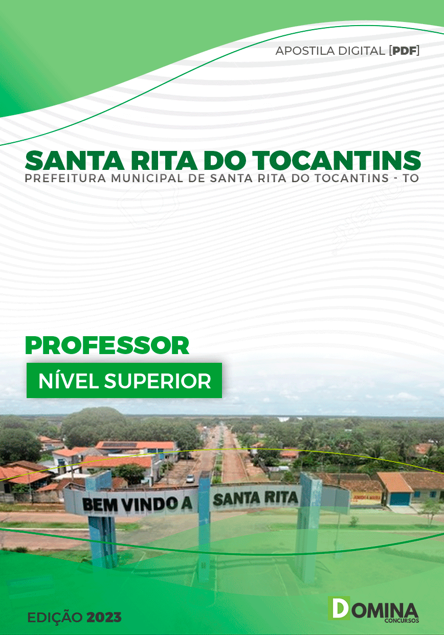 Apostila Pref Santa Rita do Tocantins TO 2023 Professor Nível Superior