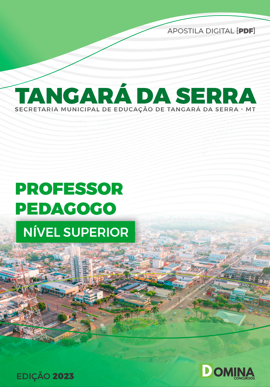 Apostila Pref Tangará da Serra MT 2023 Professor Pedagogo