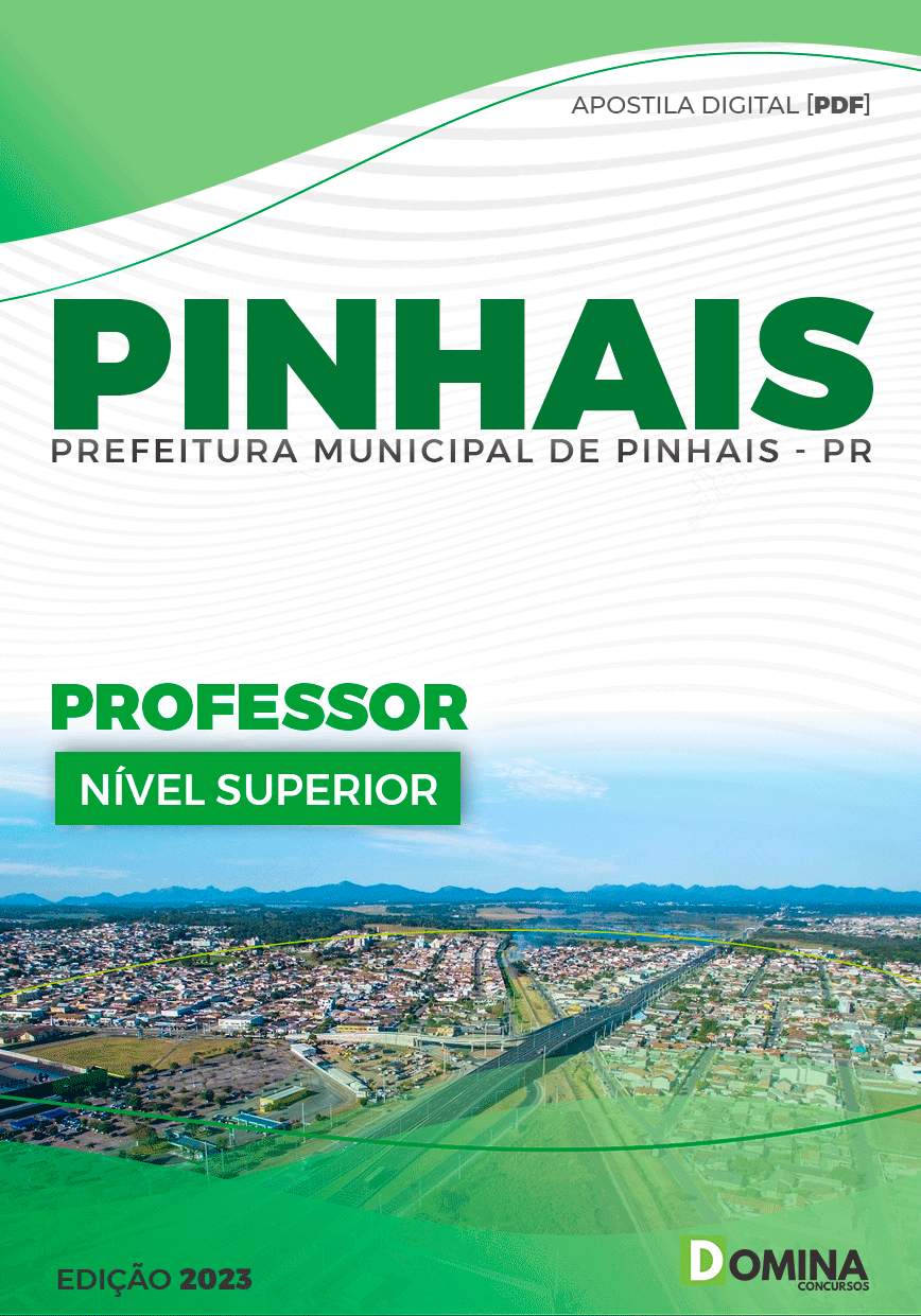 Apostila Pref Pinhais PR 2023 Professor