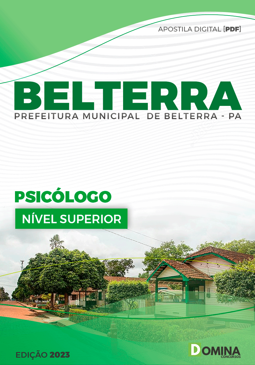 Apostila Concurso Pref Belterra PA 2023 Psicólogo