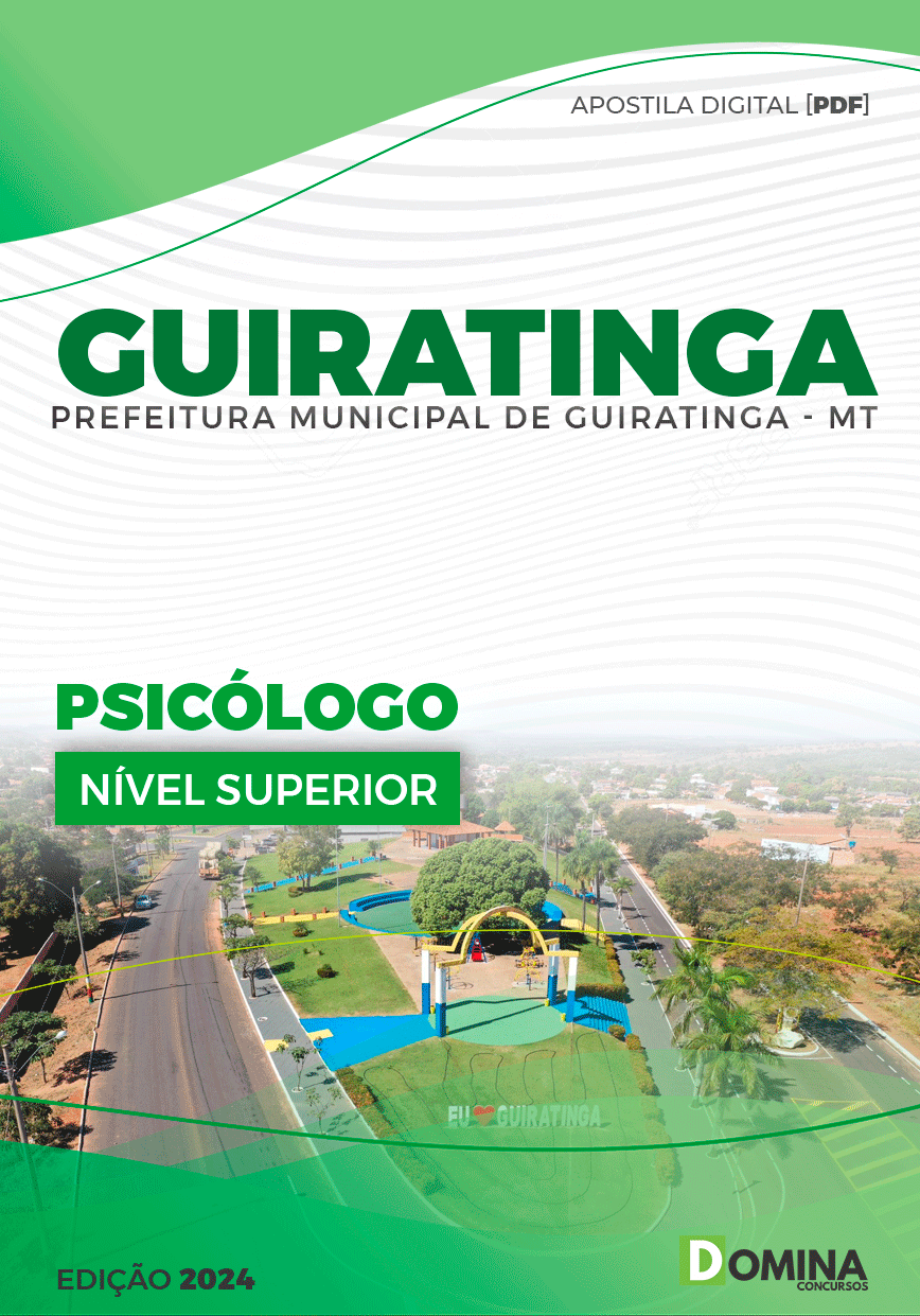 Apostila Pref Guiratinga MT 2024 Psicólogo