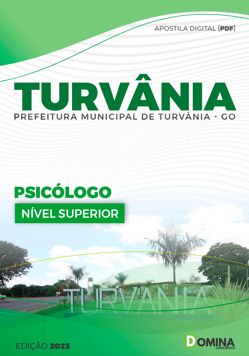 Apostila Pref Turvânia GO 2023 Psicólogo