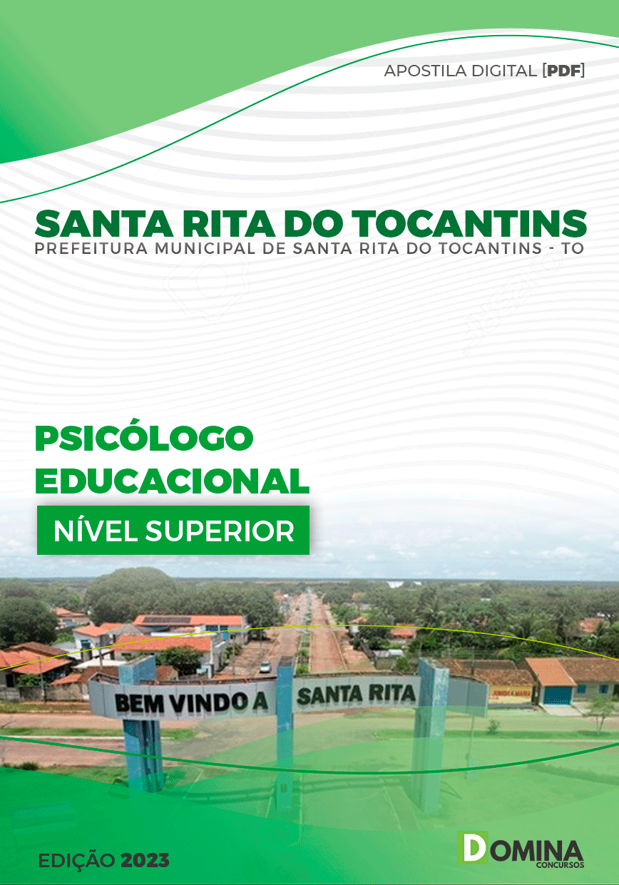 Apostila Pref Santa Rita do Tocantins TO 2023 Psicólogo Educacional