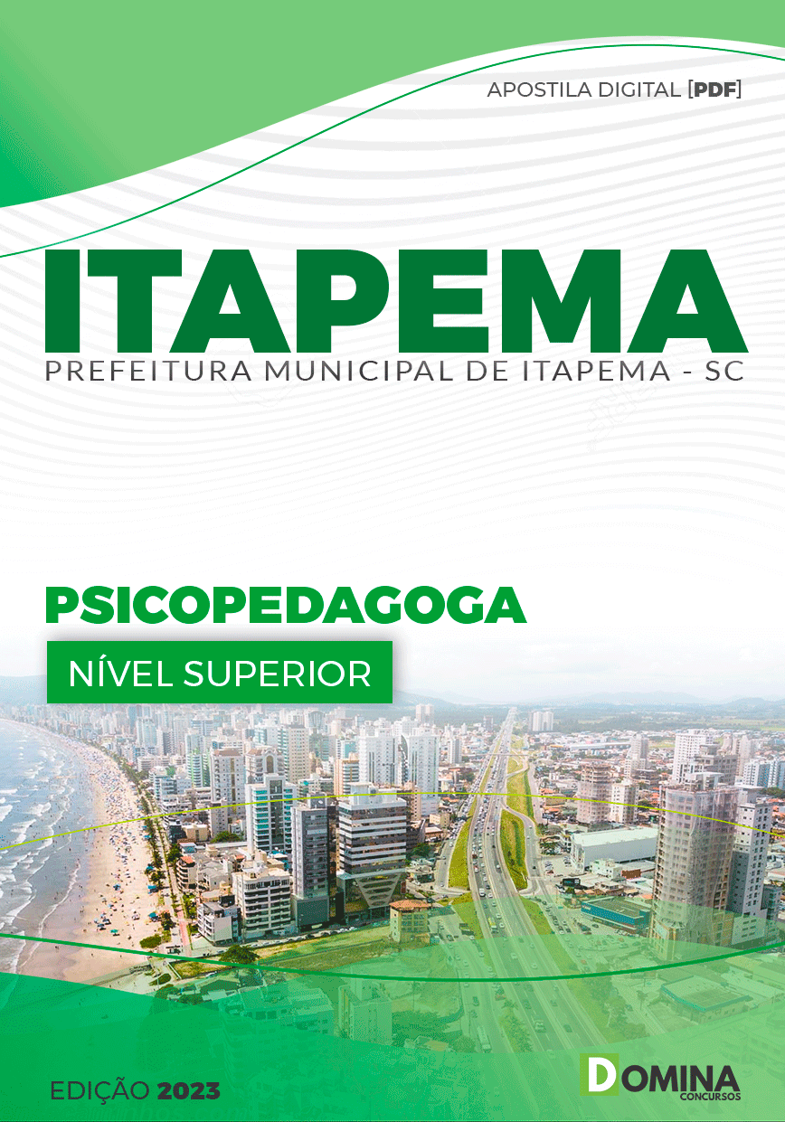 Apostila Concurso Pref Itapema SC 2023 Psicopedagogo