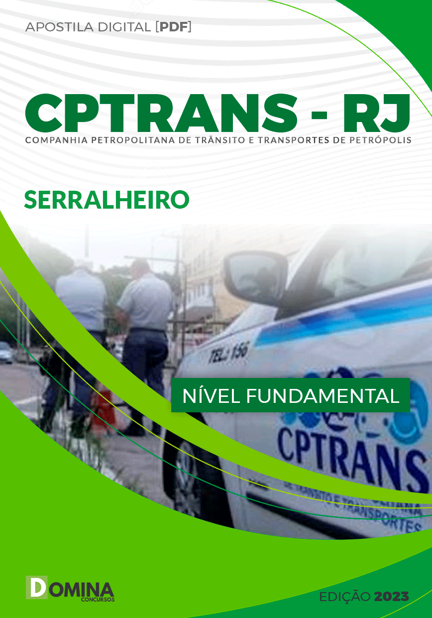 Apostila Concurso CPTRANS RJ 2023 Serralheiro