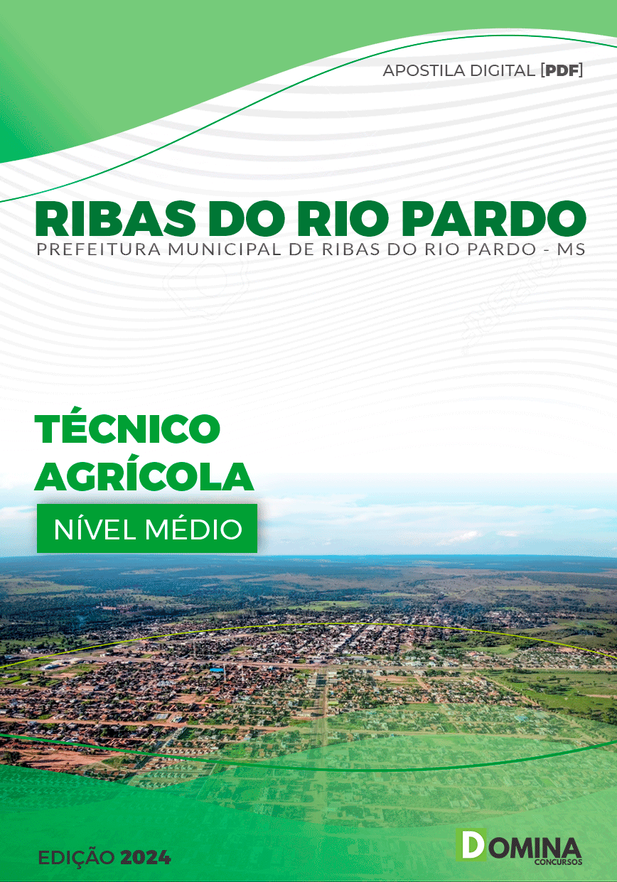 Apostila Pref Ribas do Rio Pardo MS 2024 Técnico Agrícola