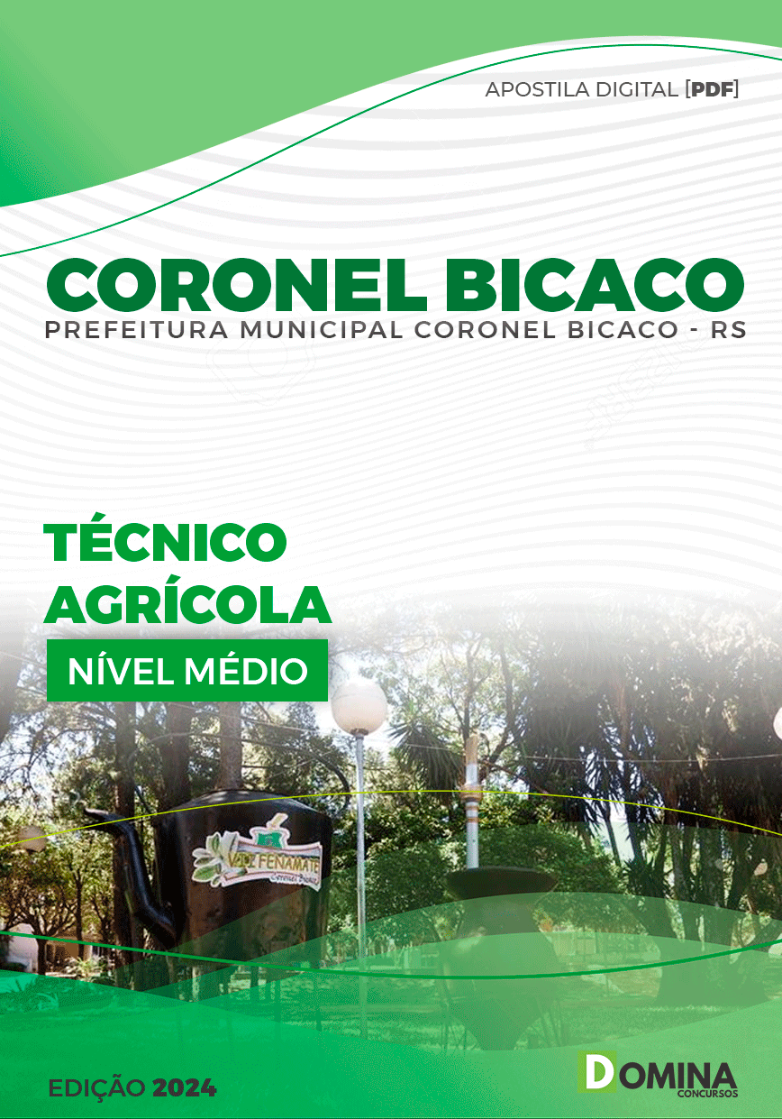 Apostila Pref Coronel Bicaco RS 2024 Técnico Agrícola