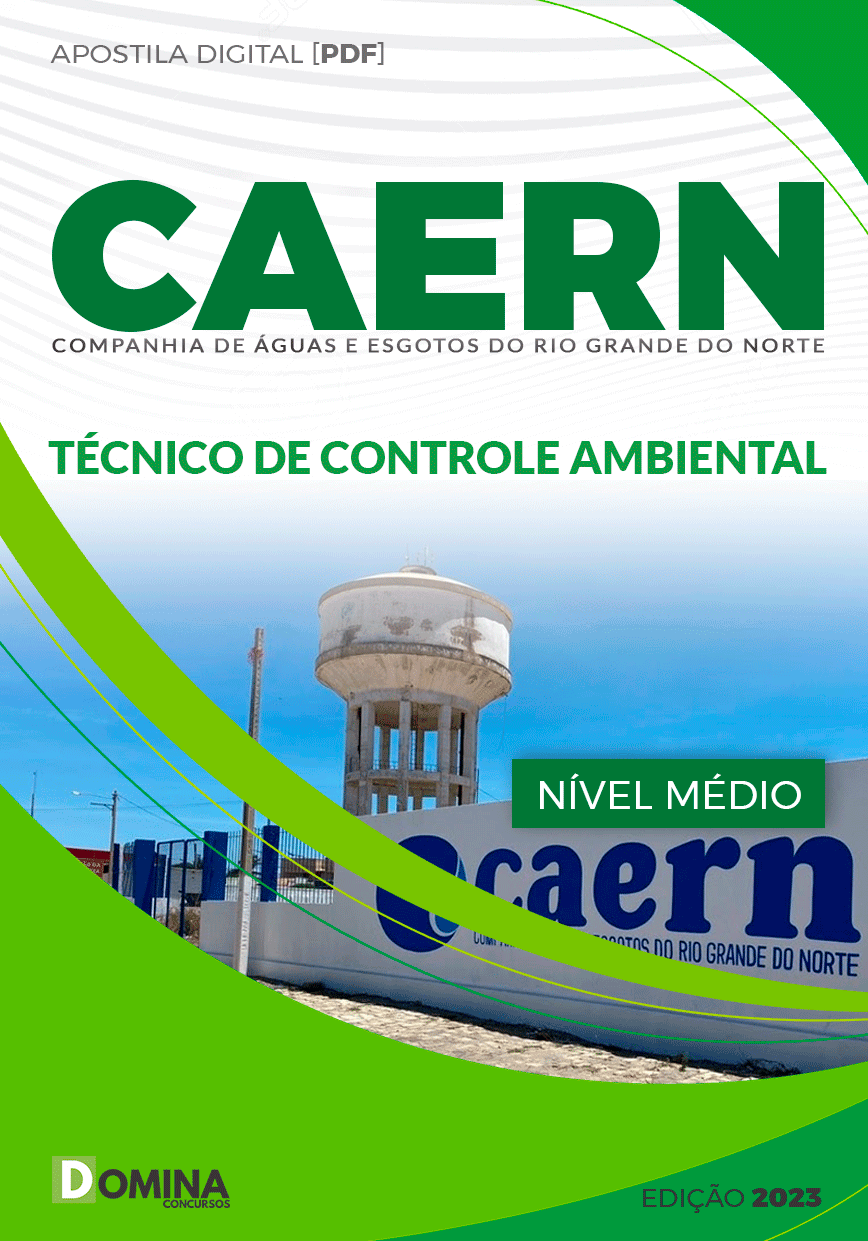 Apostila CAERN RN 2023 Técnico de Controle Ambiental