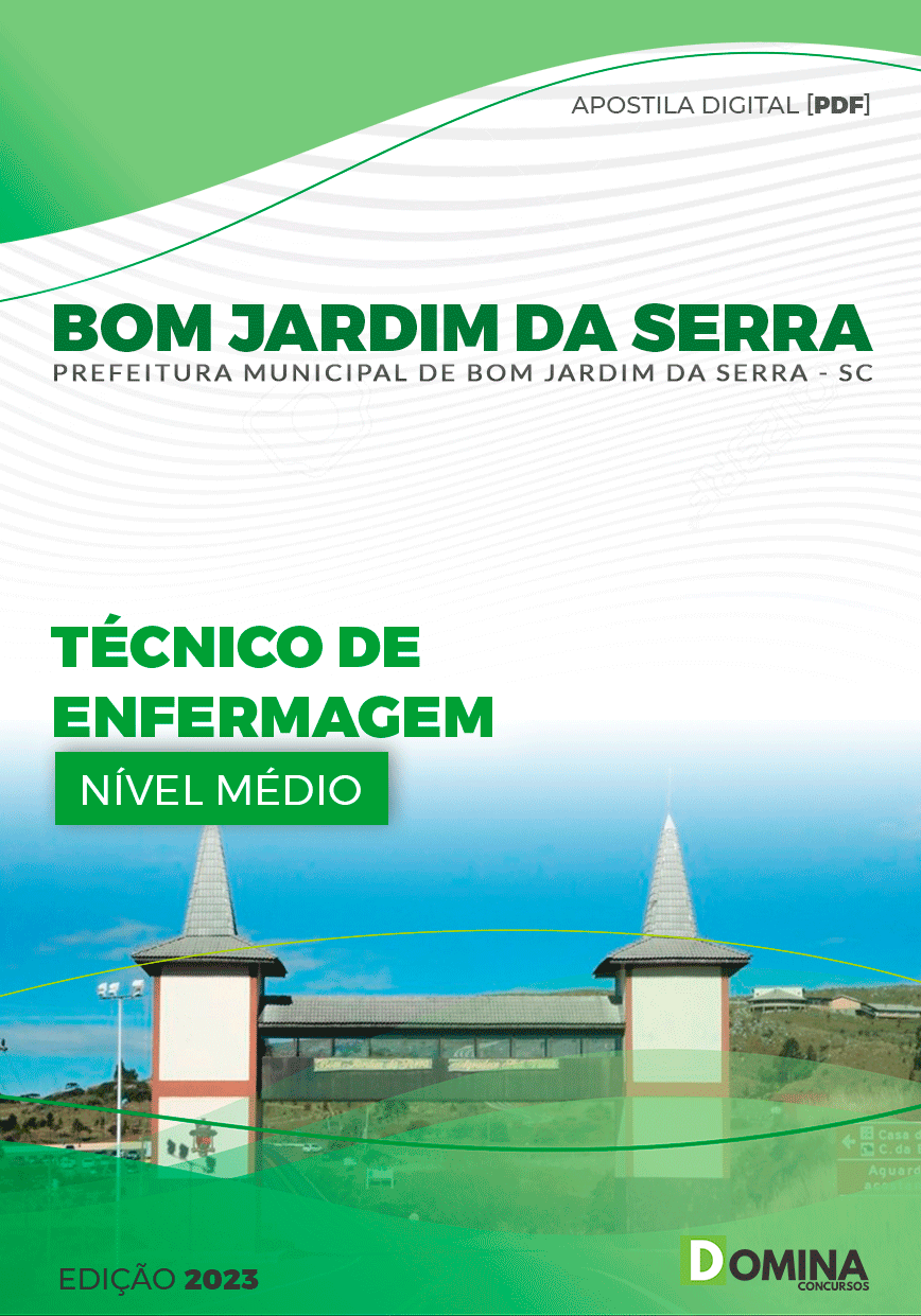 Pref Bom Jardim da Serra SC 2023 Técnico de Enfermagem