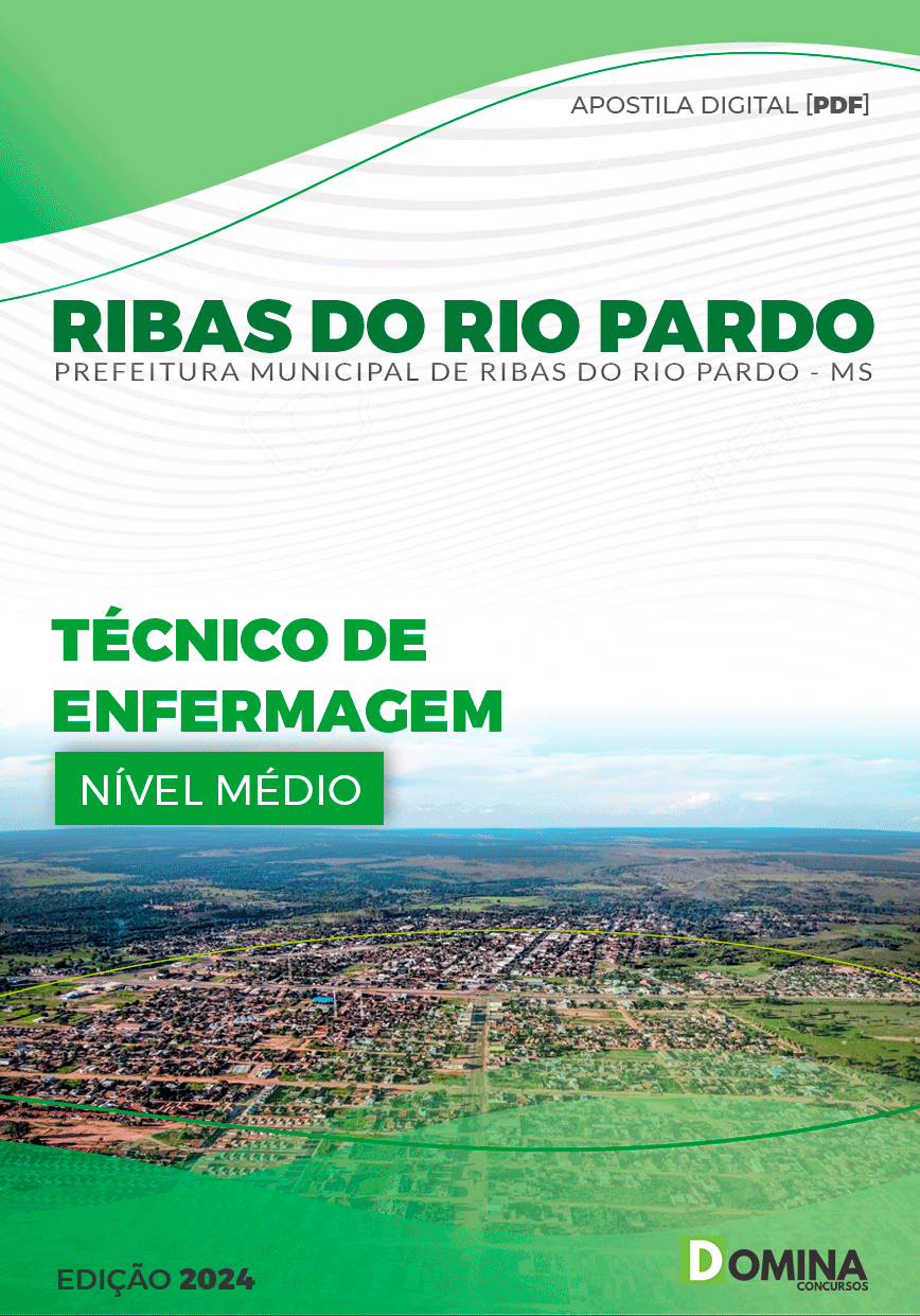 Apostila Pref Ribas do Rio Pardo MS 2024 Técnico Enfermagem