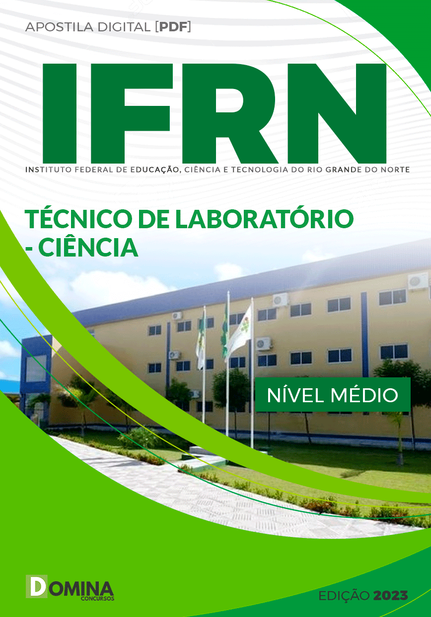 Apostila IFRN RN 2023 Técnico de Laboratório Ciência