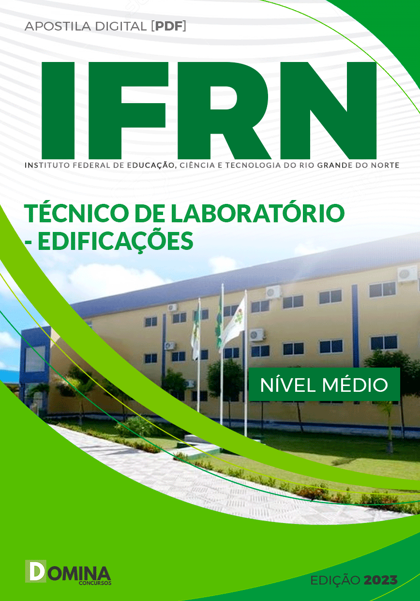Apostila IFRN RN 2023 Técnico de Laboratório Edificações