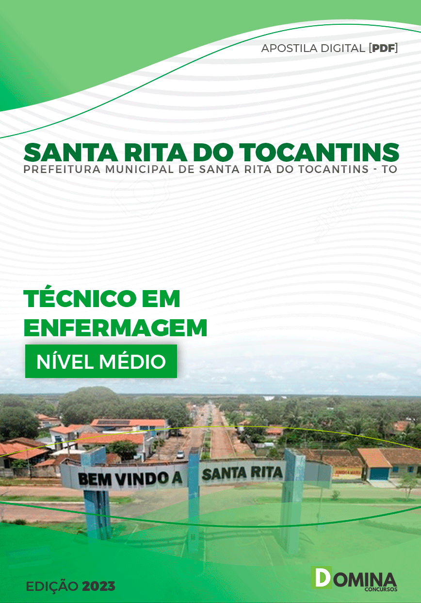 Apostila Pref Santa Rita do Tocantins TO 2023 Técnico Enfermagem