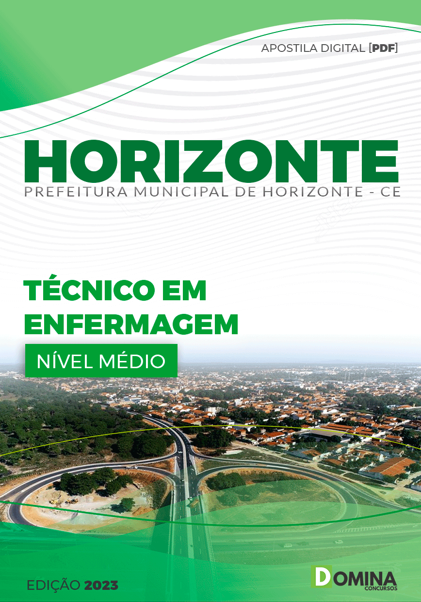 Apostila Pref Horizonte CE 2023 Técnico Enfermagem