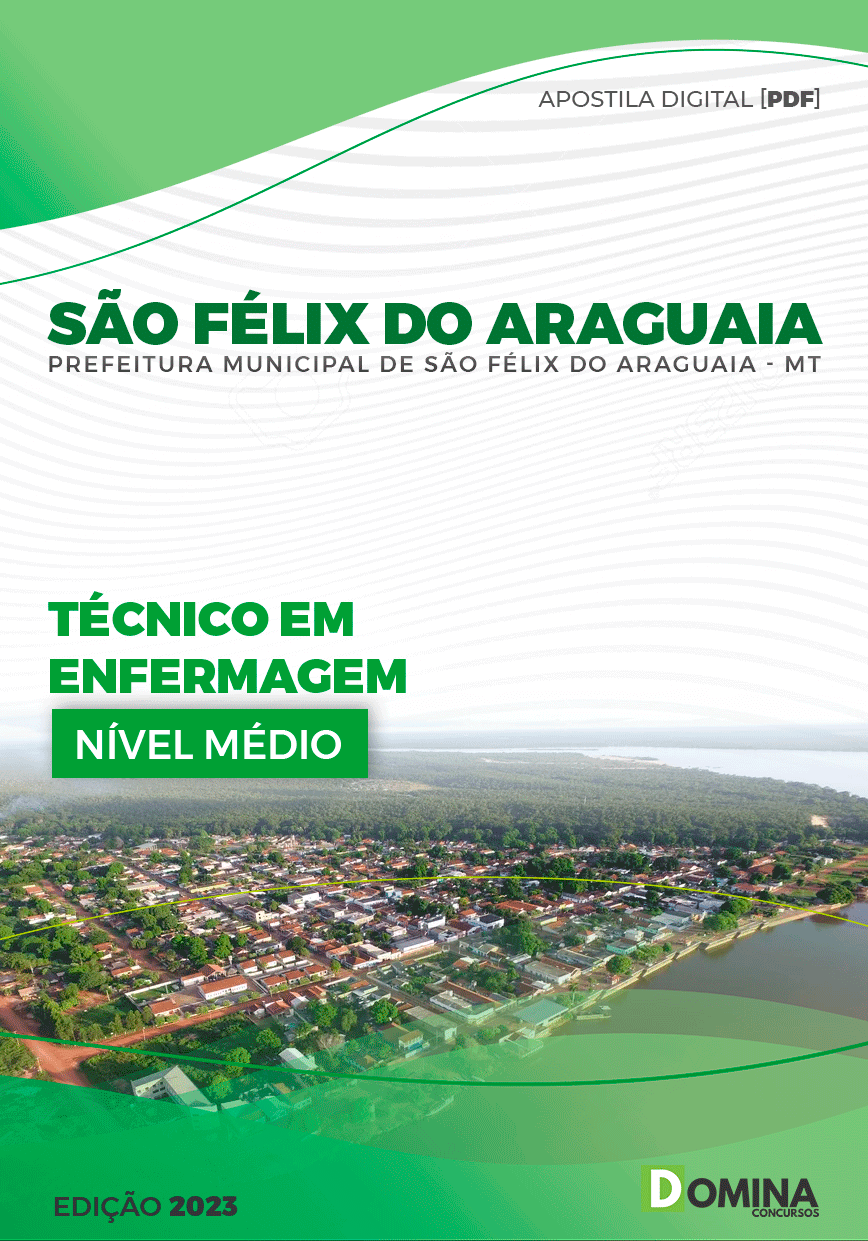 Apostila Pref São Félix do Araguaia MT 2023 Técnico Enfermagem