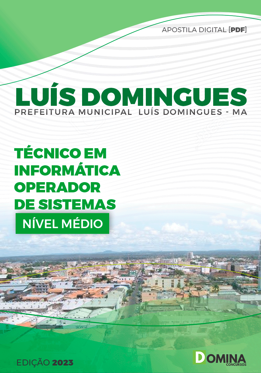 Apostila Pref Luís Domingues MA 2023 Técnico em Informática