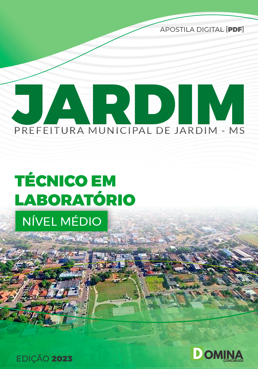 Apostila Concurso JARDIM MS 2023 Técnico Laboratório