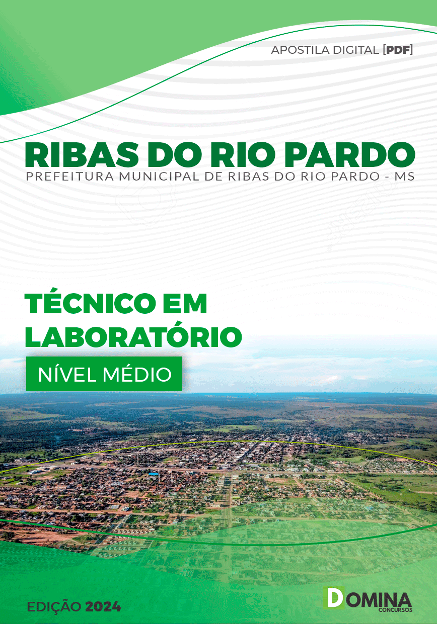 Apostila Pref Ribas do Rio Pardo MS 2024 Técnico Laboratório