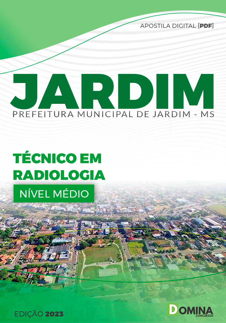 Apostila Concurso JARDIM MS 2023 Técnico Radiologia