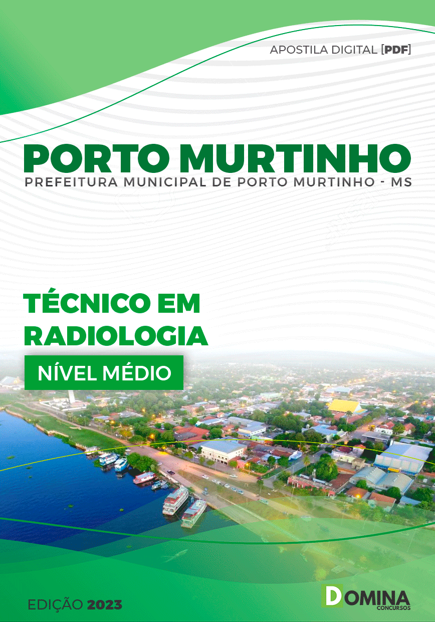 Apostila Pref Porto Murtinho MG 2023 Técnico Radiologia