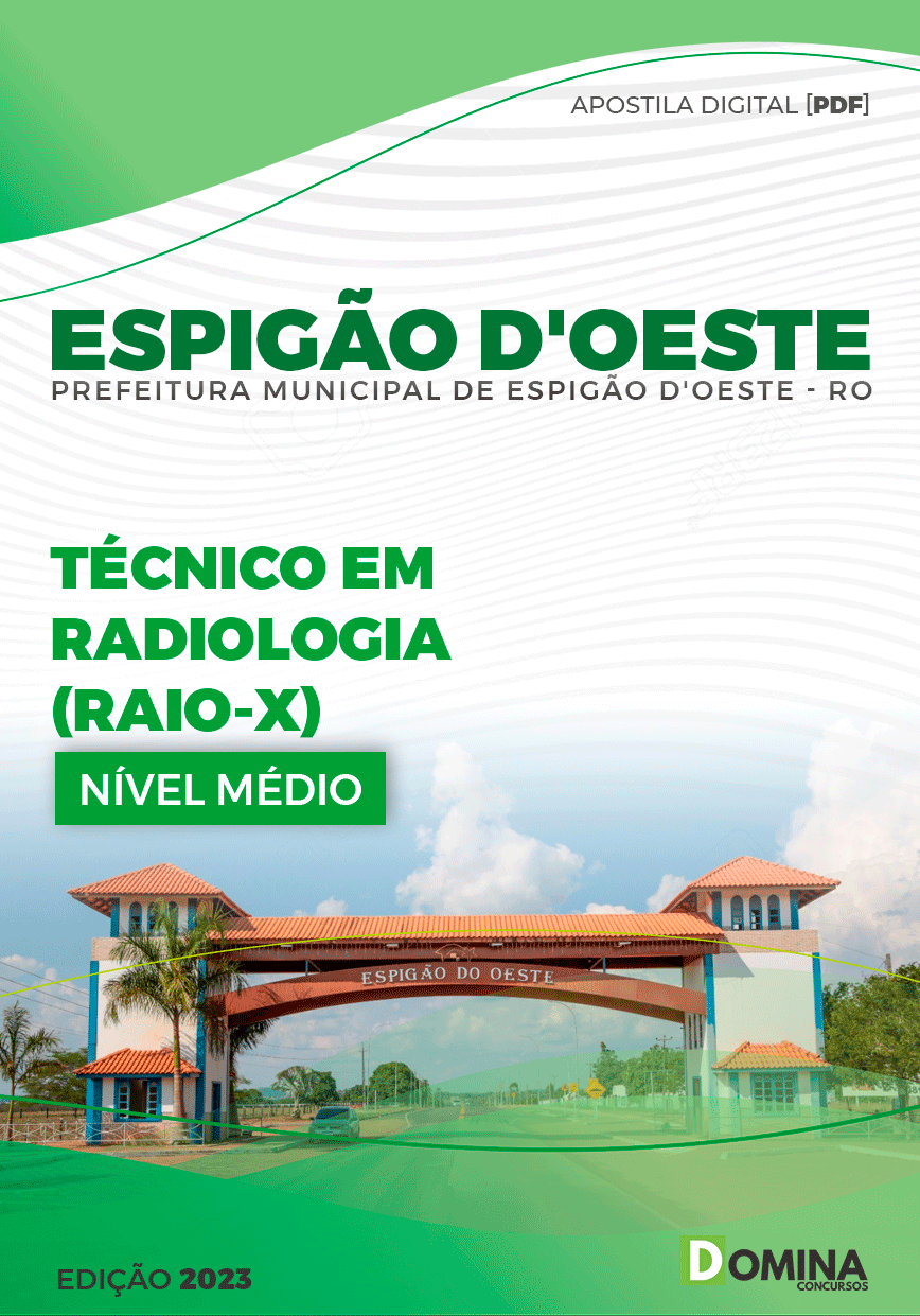 Apostila Pref Espigão D’oeste RO 2023 Técnico Radiologia