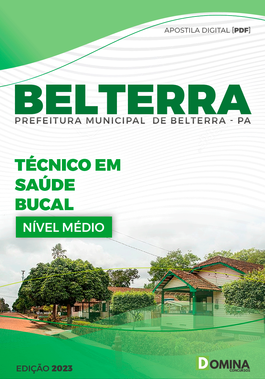 Apostila Concurso Pref Belterra PA 2023 Técnico Saúde Bucal