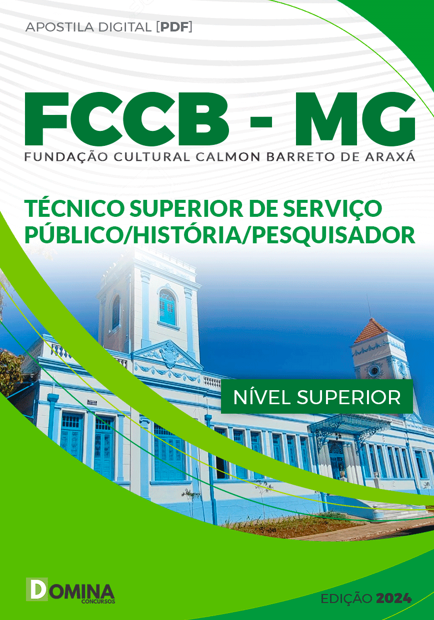 Apostila FCCB MG 2024 Técnico Superior Serviço Público