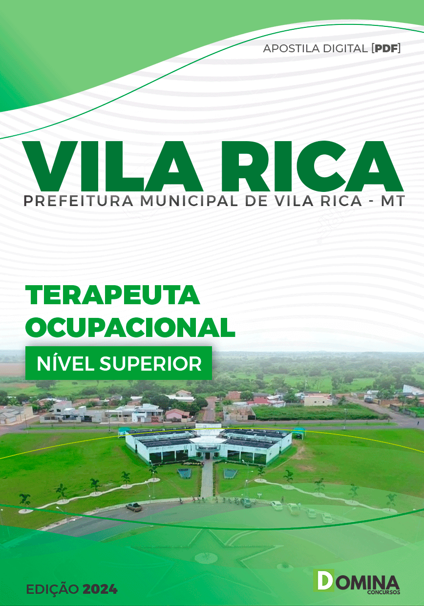 Apostila Pref Vila Rica MT 2024 Terapeuta Ocupacional