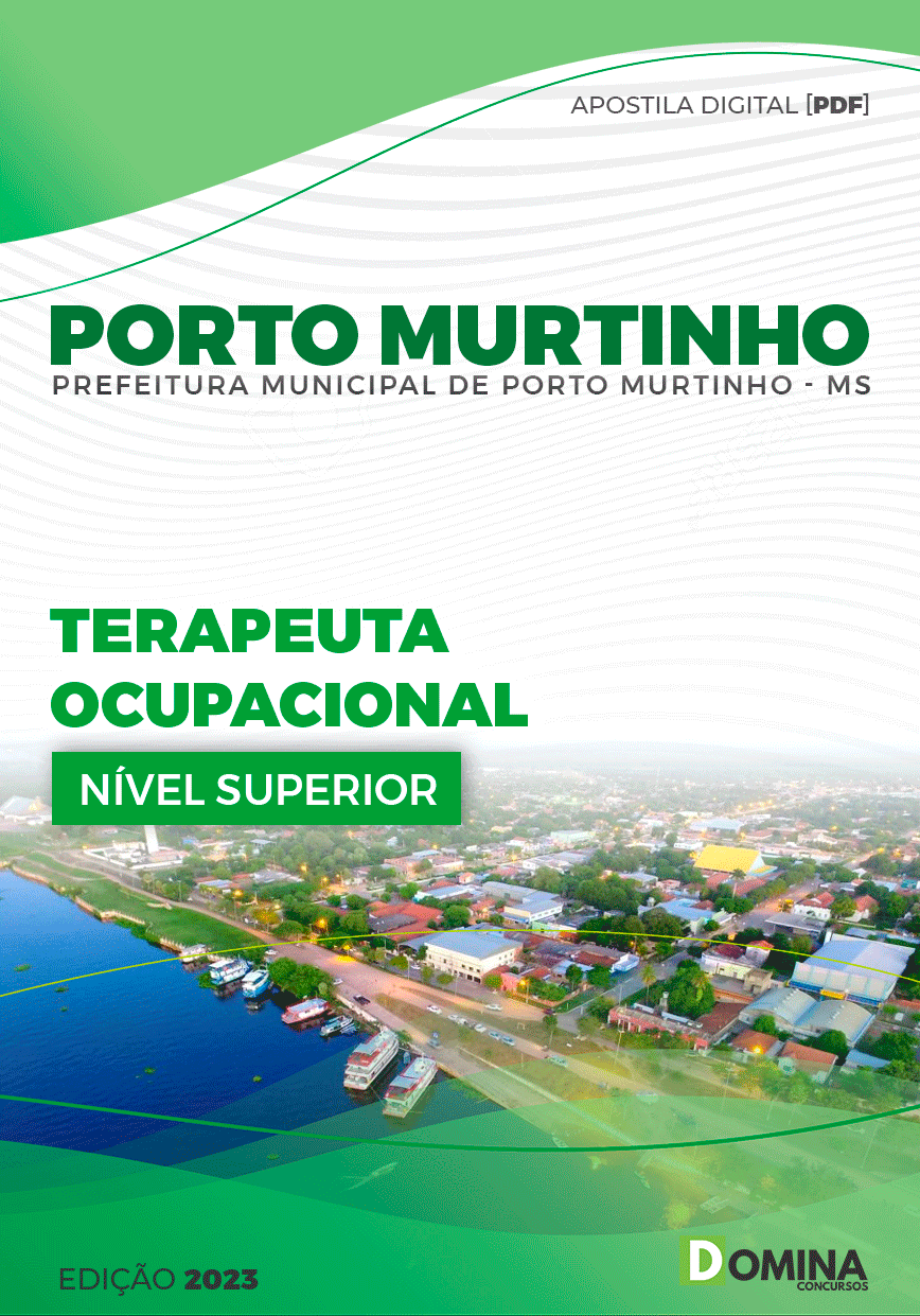 Apostila Pref Porto Murtinho MG 2023 Terapeuta Ocupacional