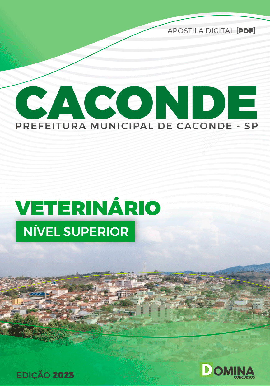 Apostila Concurso Pref Caconde SP 2023 Veterinário