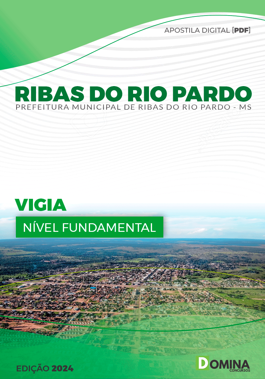 Apostila Pref Ribas do Rio Pardo MS 2024 Vigia