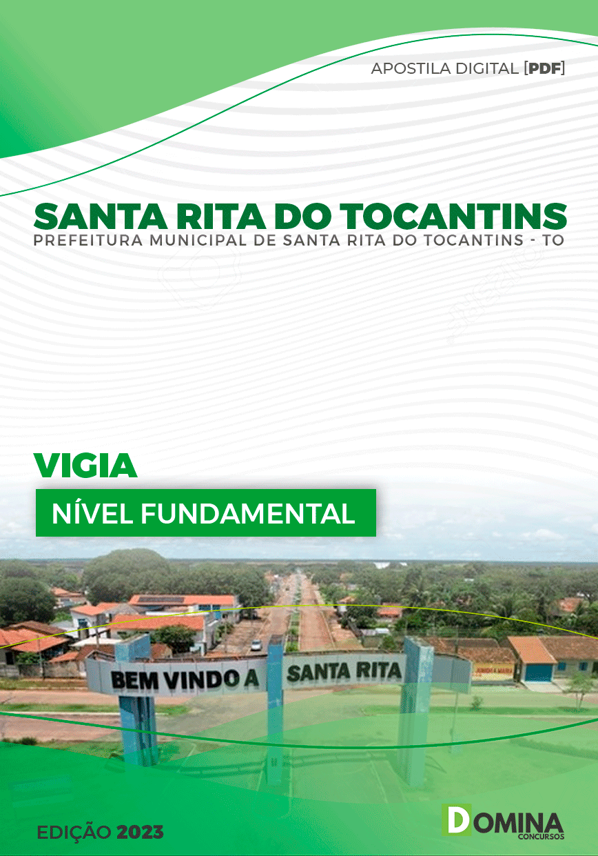 Apostila Pref Santa Rita do Tocantins TO 2023 Vigia