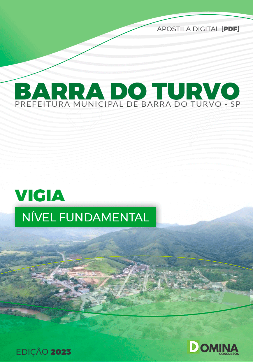 Apostila Pref Barra do Turvo SP 2023 Vigia