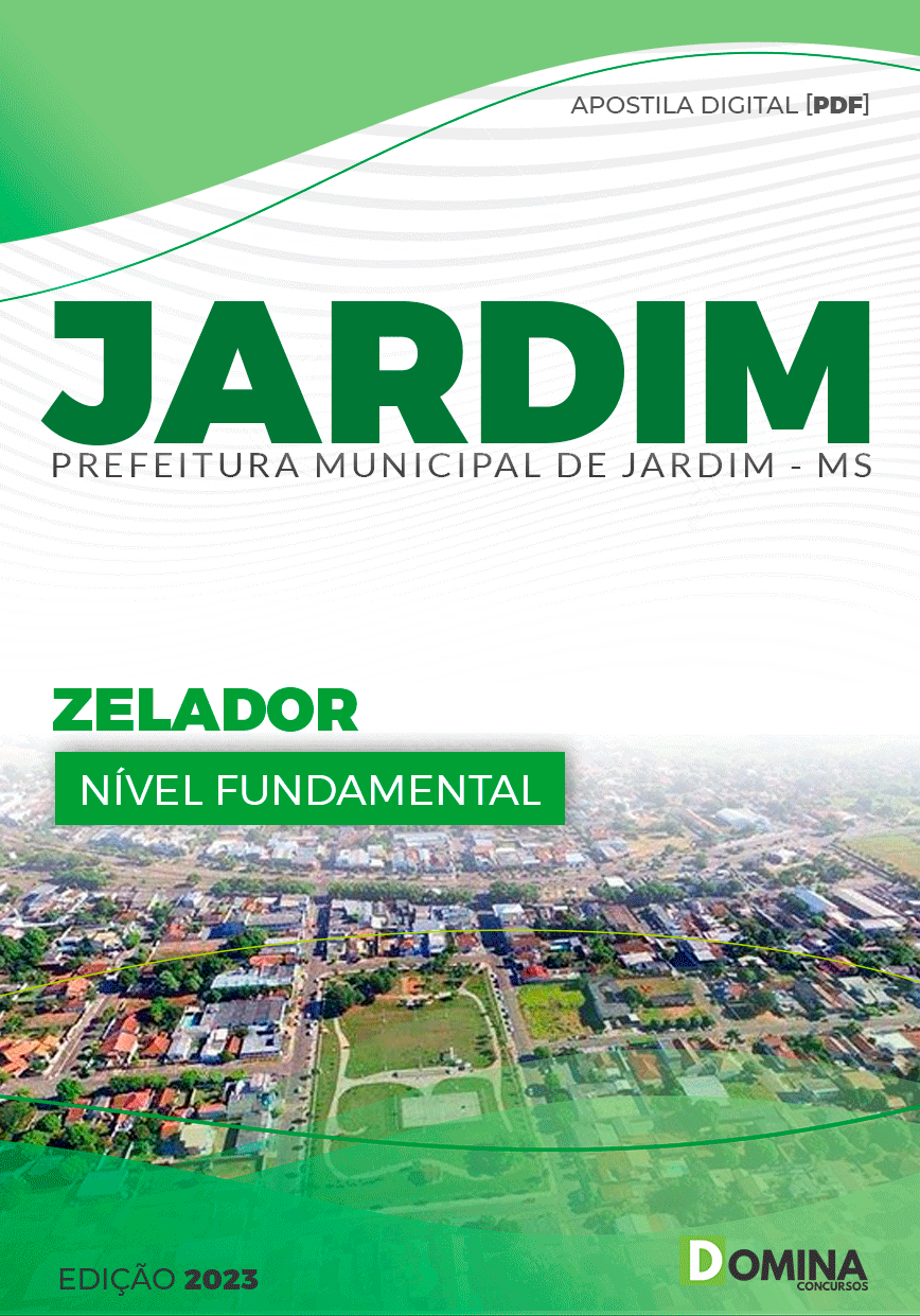 Apostila Concurso JARDIM MS 2023 Zelador