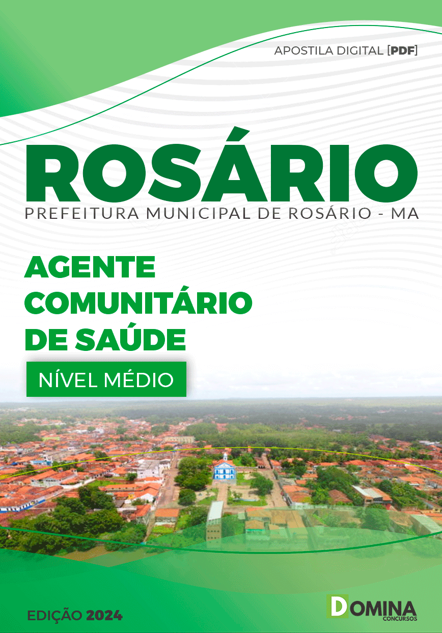 Apostila Pref Rosário MA 2024 Agente Comunitário Saúde