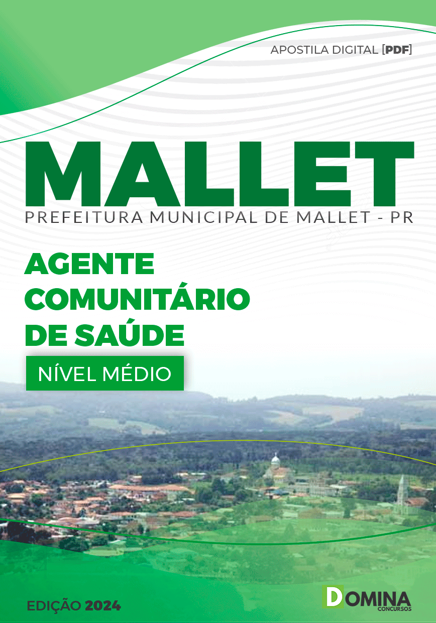 Apostila Pref Mallet PR 2024 Agente Comunitário de Saúde