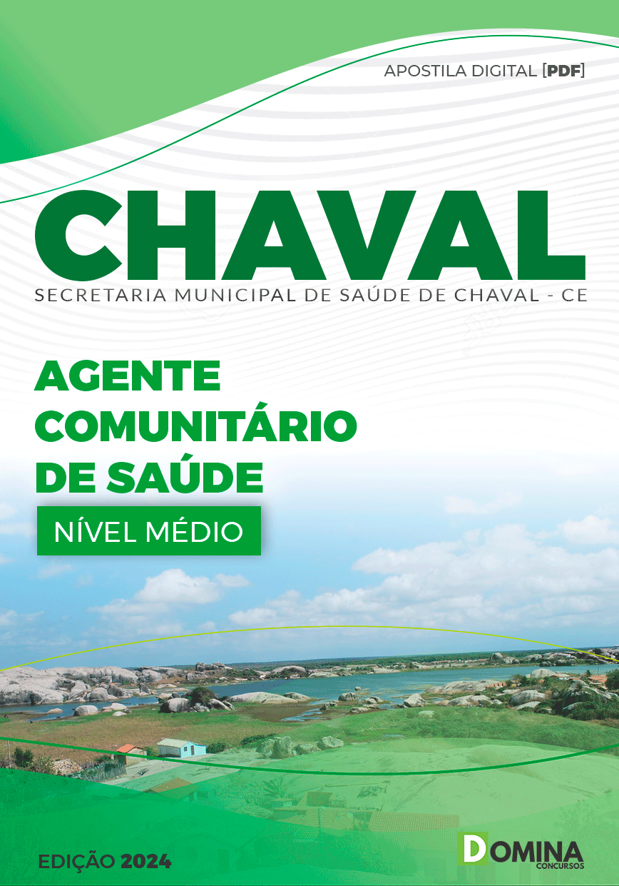 Apostila Concurso Pref Chaval CE 2024 Agente Comunitário Saúde
