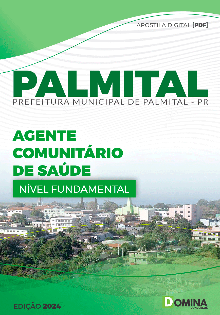 Apostila Pref Palmital PR 2024 Agente Comunitário de Saúde